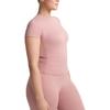 Nike Skims Matte Padded Baby Lightweight Moisture-Wicking Soft Short Sleeve Fitness Top Women Tops SSSSL9487W-HIM