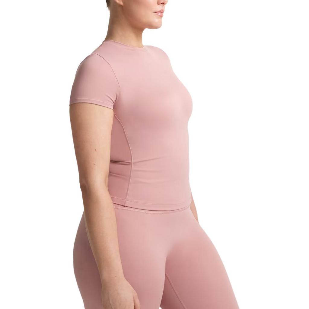 Nike Skims Matte Padded Baby Lightweight Moisture-Wicking Soft Short Sleeve Fitness Top Women Tops SSSSL9487W-HIM