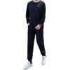 Li Ning Sweatshirts Men's Black Crew Neck Moderate Regular AWDUA85-1