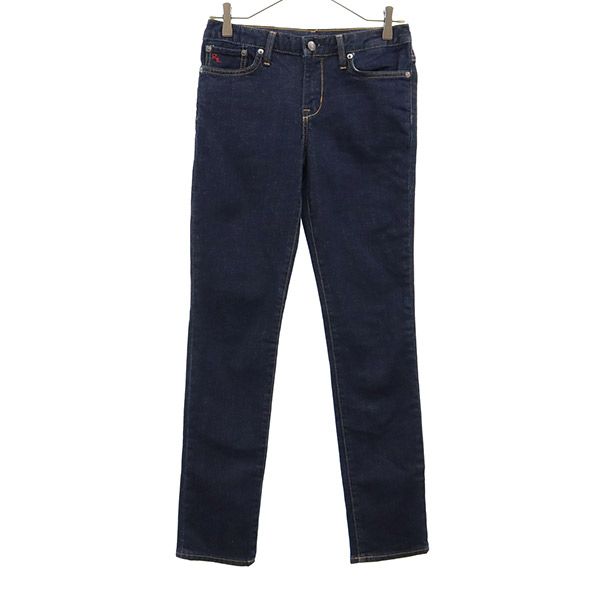 

POLO RALPH LAUREN Logo embroidery Denim pants 14 Navy jeans Kid s Used