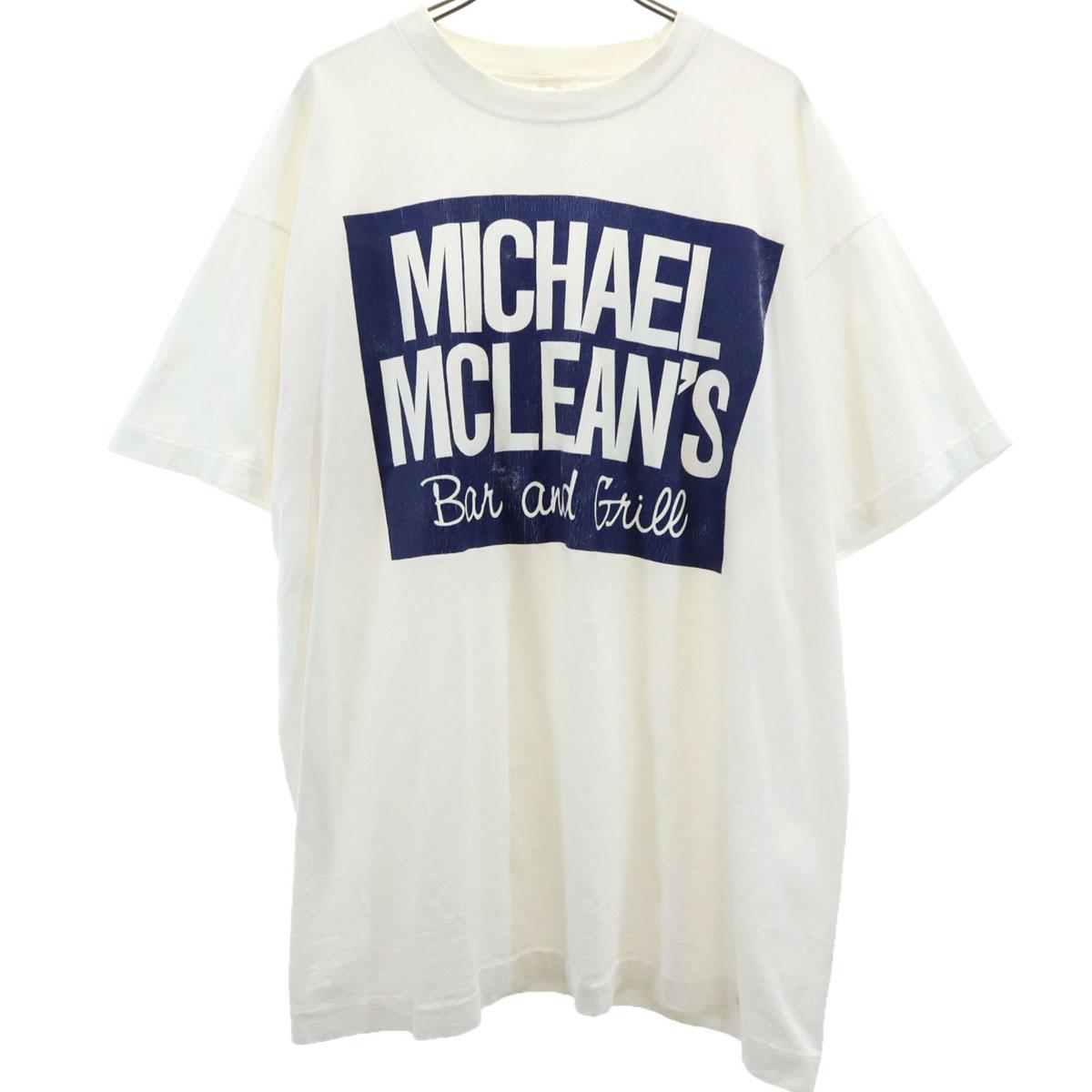 

FRUIT OF THE LOOM 90s Made in Canada Old MICHAEL MCLEAN S Short sleeve T-shirt Men s Used
