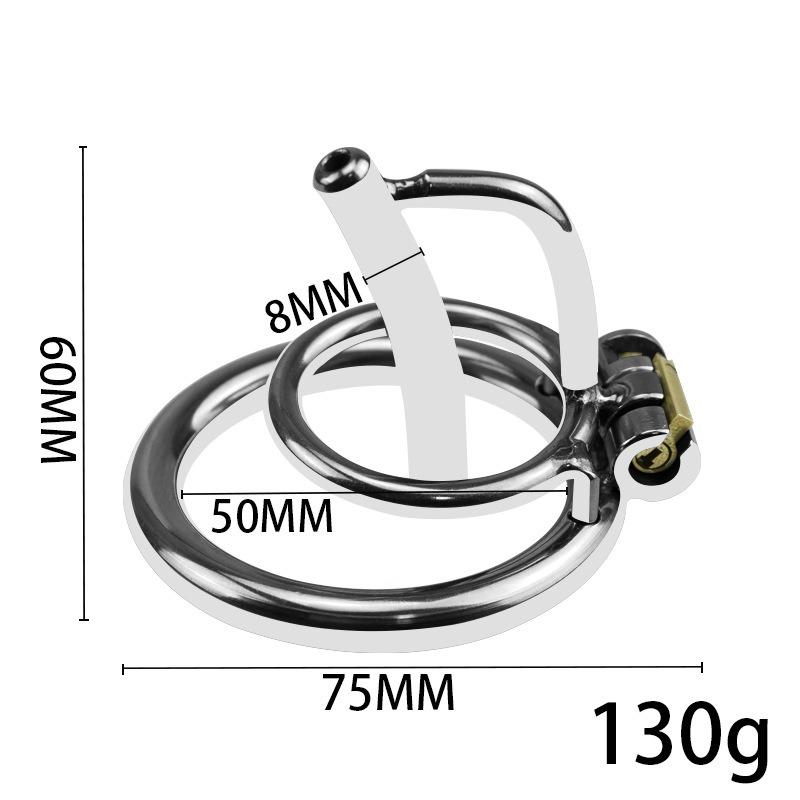 Metal Male Chastity Cage Device Anti Cheating Cock Cage Abstinence Penis Ring Adult Erotic Penis Bondage Penis Lock Intimate Toy