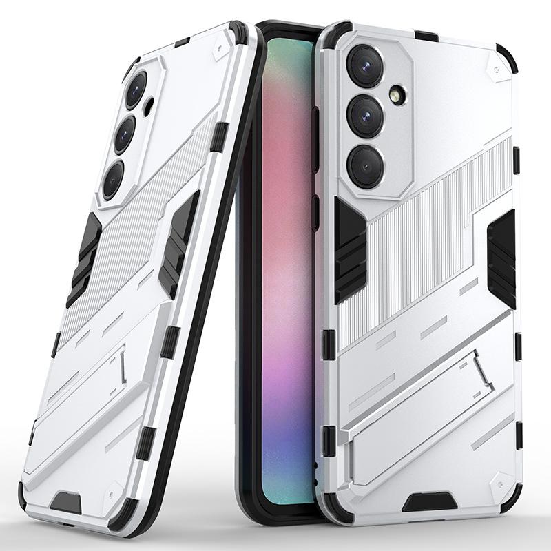 Pro Samsung Galaxy A15 A24 A25 A35 A55 5G Globální nárazuvzdorné brnění Pouzdro na telefon s ochranou proti pádům Zadní kryt Coque s stojánkem