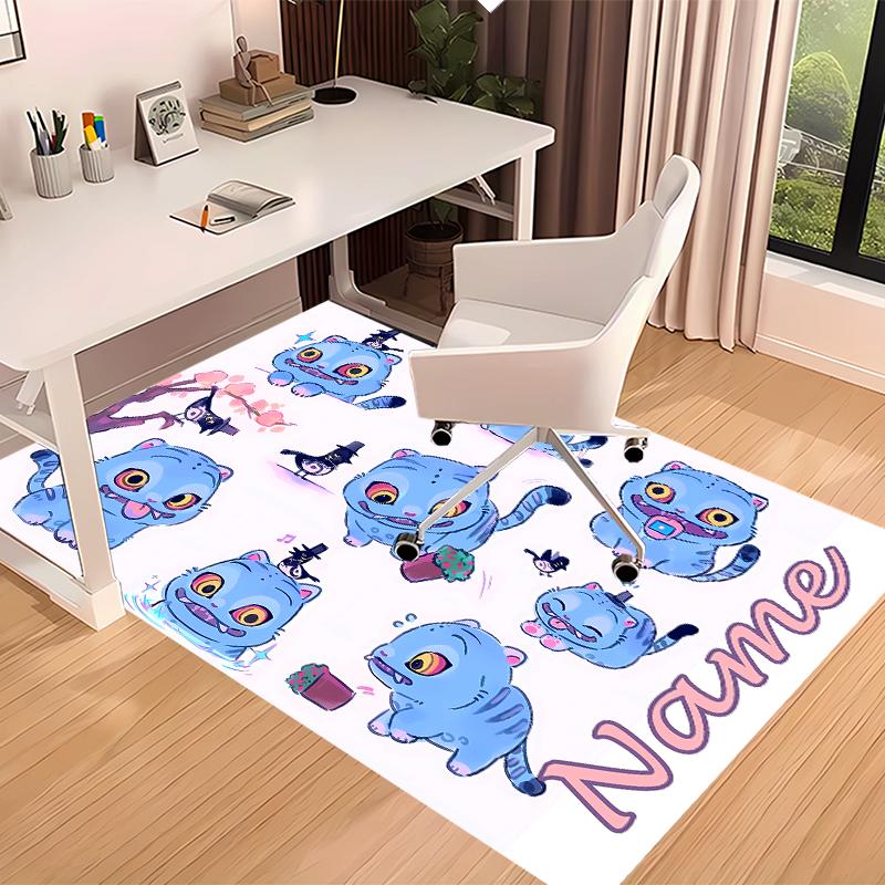 Custom Personalization Kpop Demon Hunters Print Area Rug - Soft, Washable Non-Slip Indoor Mat,Living Room,Home&Office Decorative Rug