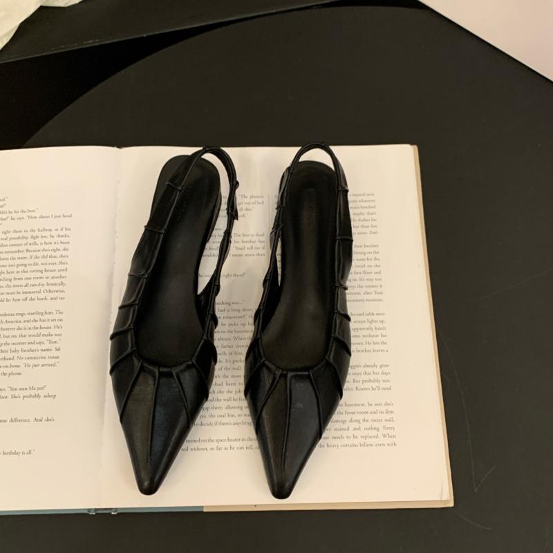 

Fashion 2025 Hot Sale Women s Shoes Slingbacks Women s High Heels Fashion Lace-up Cuff Office and Career New Toe Cap Sandals 35