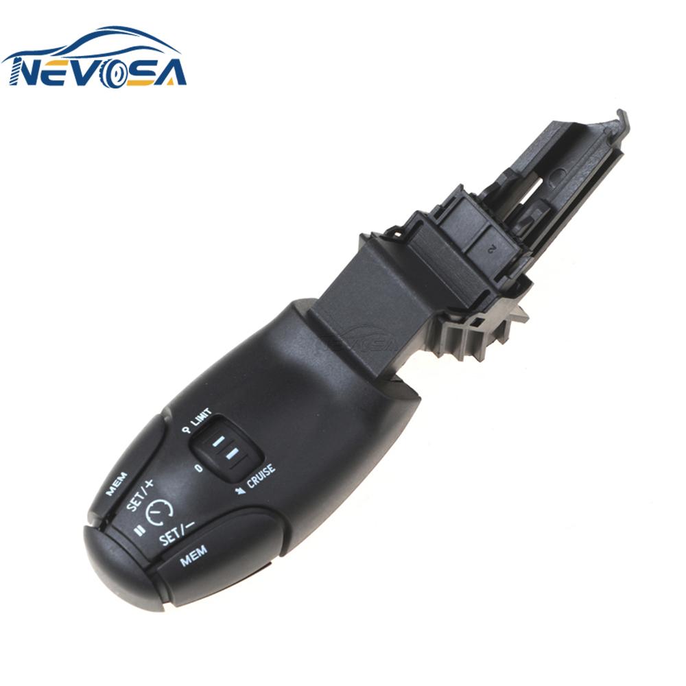 Cruise Control Stalk Switch With Speed Limit For Peugeot 307 308 408 206 207 301 3008 For Citroen 6242Z9 6242.Z8 6242Z8 6242.Z9
