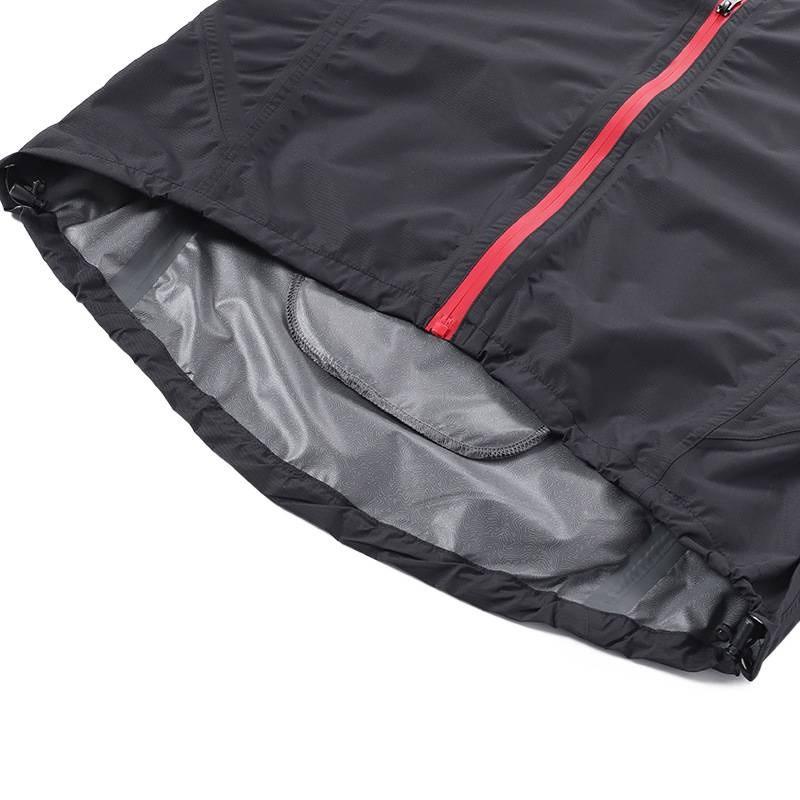 Veste de cyclisme pour homme Coupe-vent Résistante à la pluie Protection UV Chaude Manteau de sport d'extérieur Couleur unie Bords réfléchissants