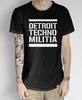Detroit Techno Militia T-Shirt - Edm Underground Resistance House Music