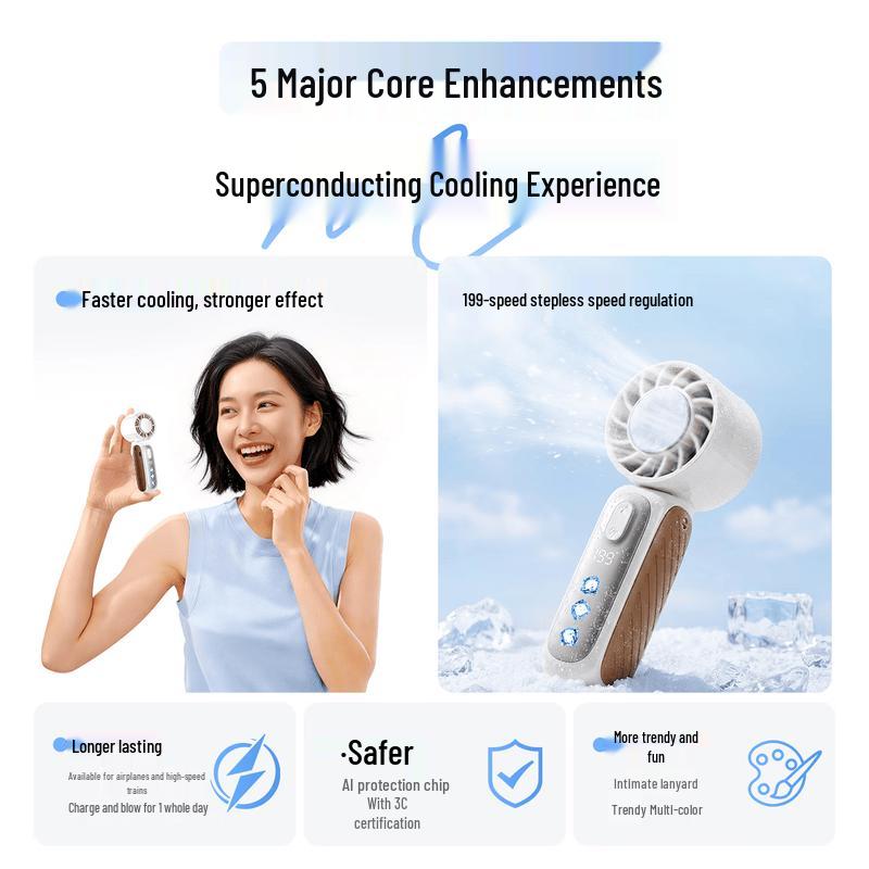 Suoying Portable Semiconductor Cooling Fan
