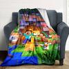Minecraft Blanket Warmthful Decor Great for Bed Livingroom Office All-Season Use Stylish Decor Best Holiday Gift for Friends Family