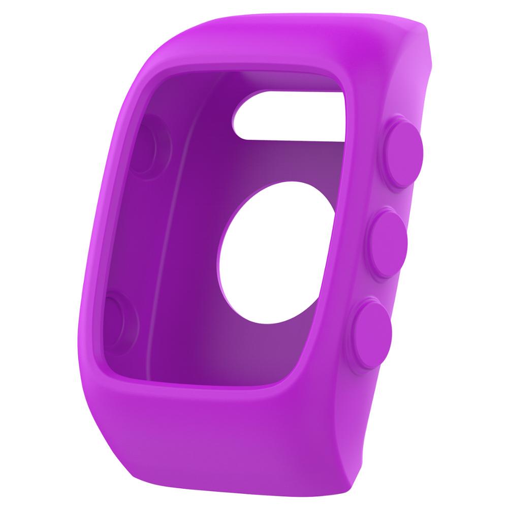 Silicone watch Case For Polar M400 M430 GPS Universal Sport SmartWatch Replacement Durable Protective Shell cover for POLAR M400