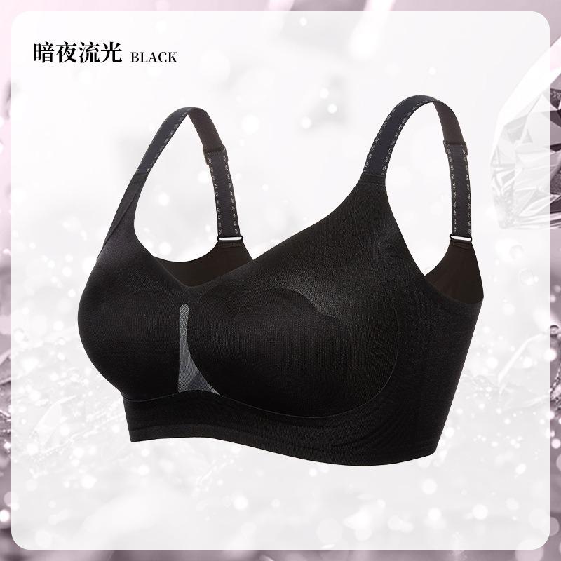 Women S Plus Size Thin Bra Fixed Cup Push Up Supportive