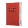 Englischer Planer 2027 Effizienz-Handbuch A5 Agenda Terminplaner 365 Tage Tagebuch Schulgebrauch
