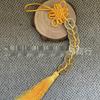 Five Emperor Copper Coin Keychain Pendant - 2.5cm