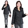 2025 Short Hooded Down Cotton Jacket Women's New Fashion Temperament Warm Winter Clothes Slimming Loose Cotton Jacket