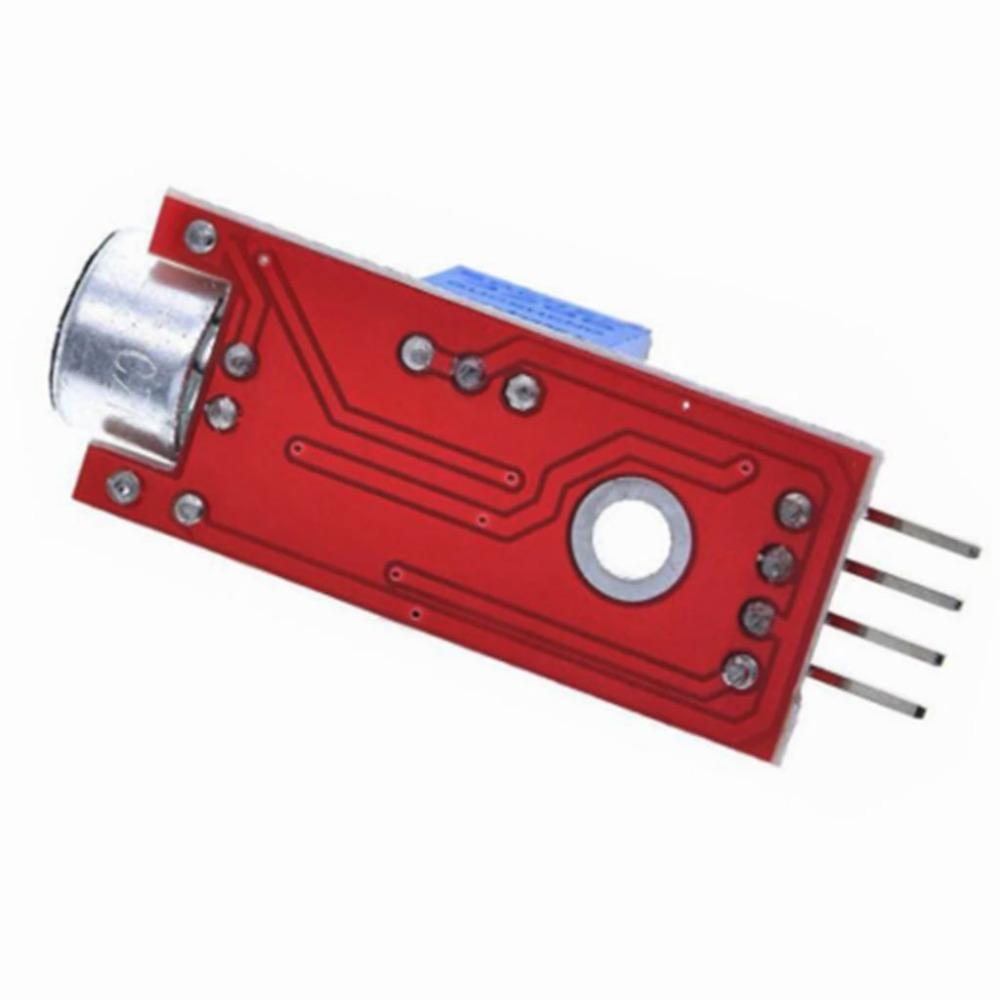 3pcs Red Sound Sensor Voice Detection Module DIY Projects Microphone ...