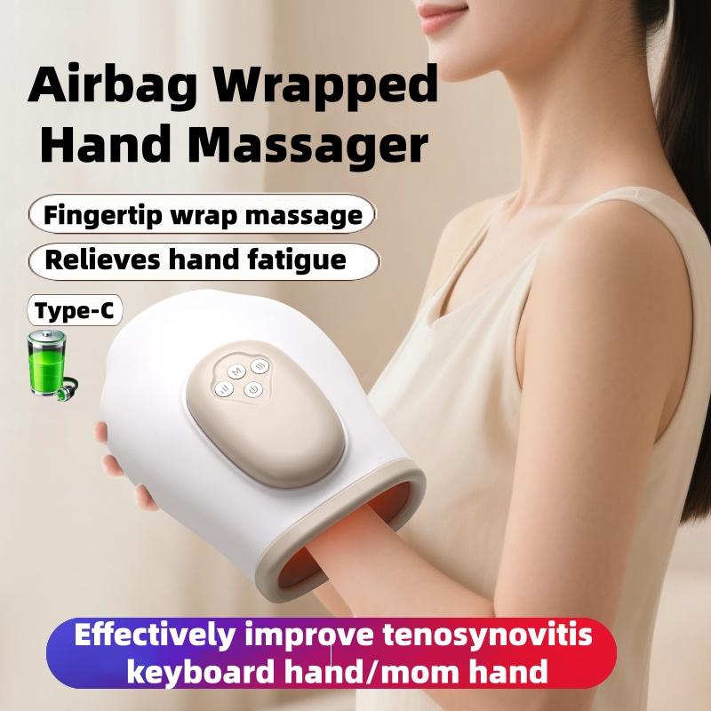High Elastic Air Bag Hand Massager Palm & Wrist Joint Relaxing Portable Massage for Hand Fatigue Relief