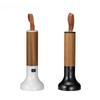 Powerful LED Strong Light Flashlight Aluminium Alloy Torch Imitation Wood Grain Built-in Battery Outdoor Waterproof Camping Lamp
