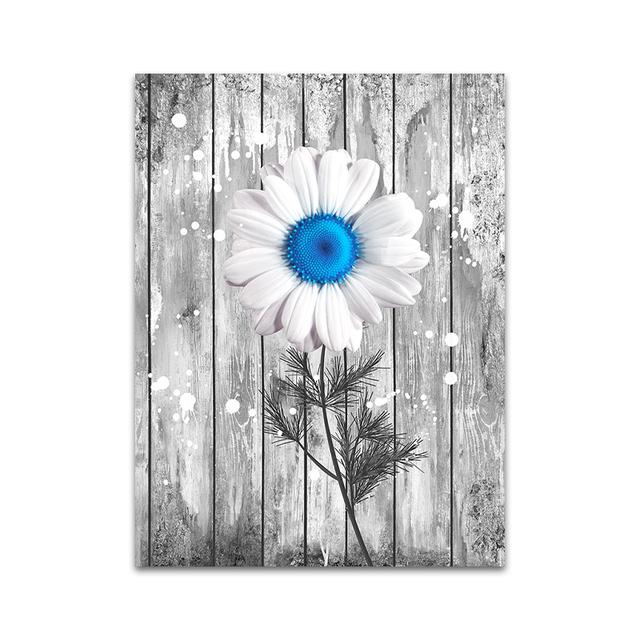 

Абстрактные цветы, художественная картина на холсте, современные цветы, пейзажное искусство, постеры и принты, настенная картина для гостиной, домашний декор 20x30cm