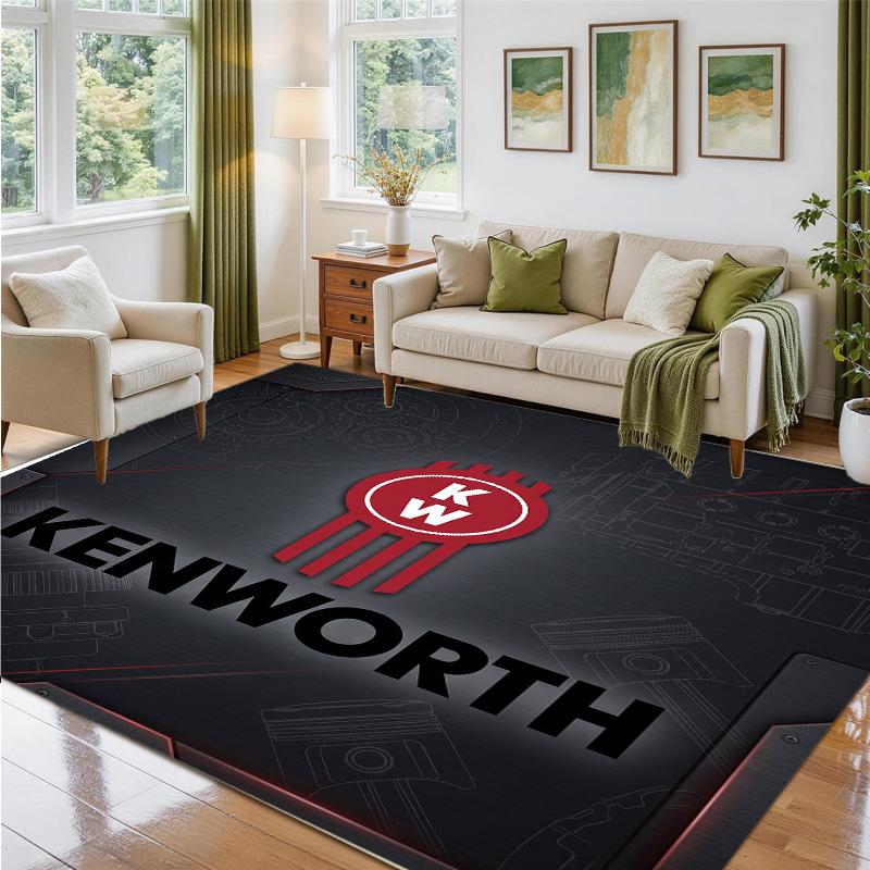 Kenworth Design Crystal Velvet Rug Soft Decorative Mat for Bedroom Entrance