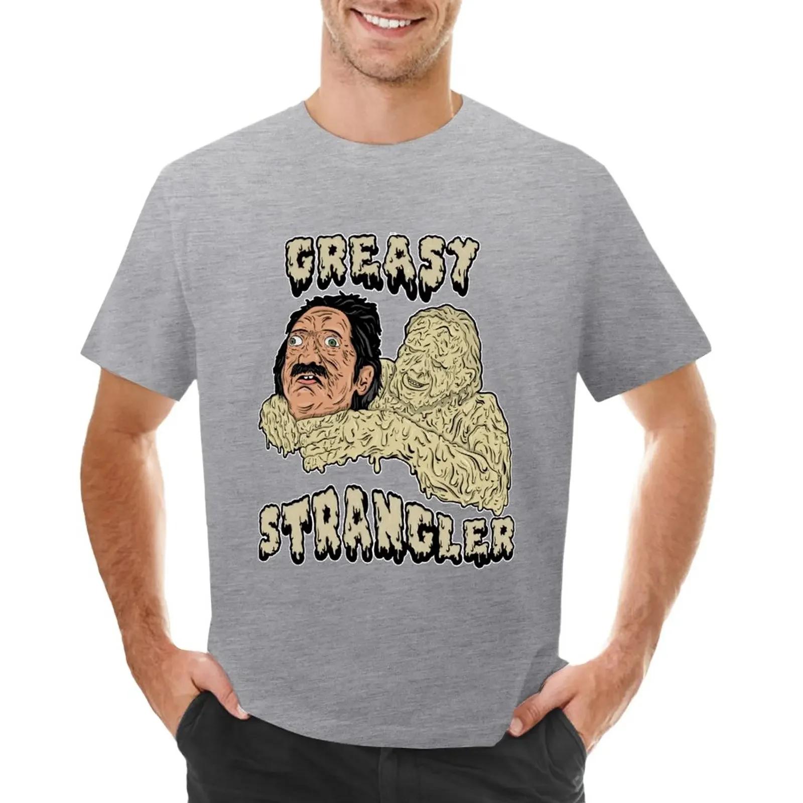 the greasy strangler TShirt funnys vintage Mens cotton tshirt S
