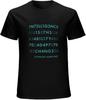 Men's Intelligence Is The Ability To Adapt To Change Tshirt Funny Stephen Hawking T-Shirt