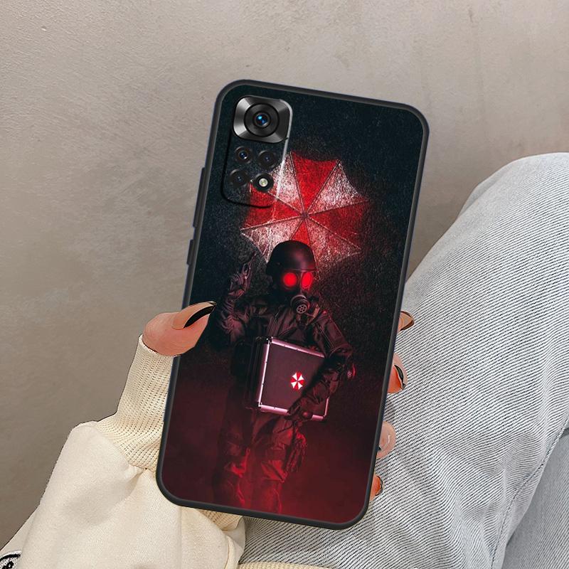 Umbrella Corporation For Xiaomi Redmi Note 13 9 10 11 12 14 Pro 11S 12S Case Cover For Redmi 14C 10C 12C 13C 15C