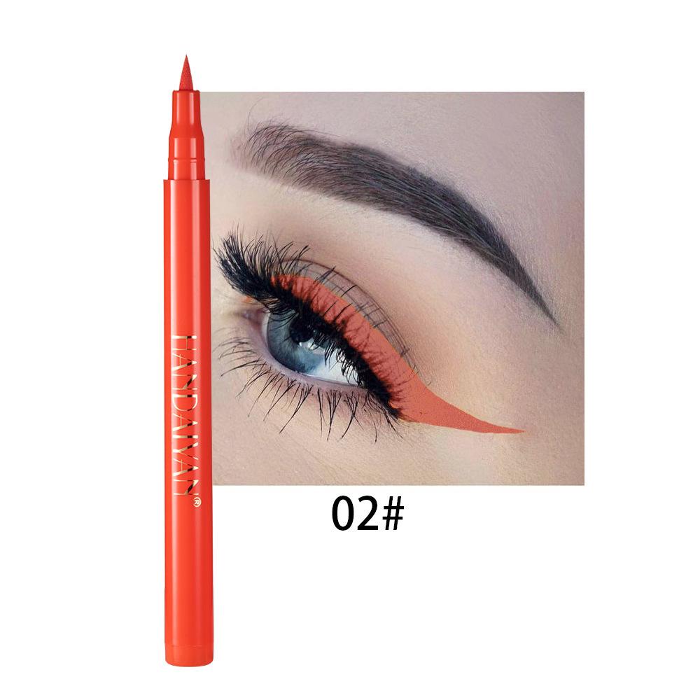 Penna Eyeliner Liquido Colorato Handaiyan Anti-Macchia - A Base d'Acqua con Punta Rigida