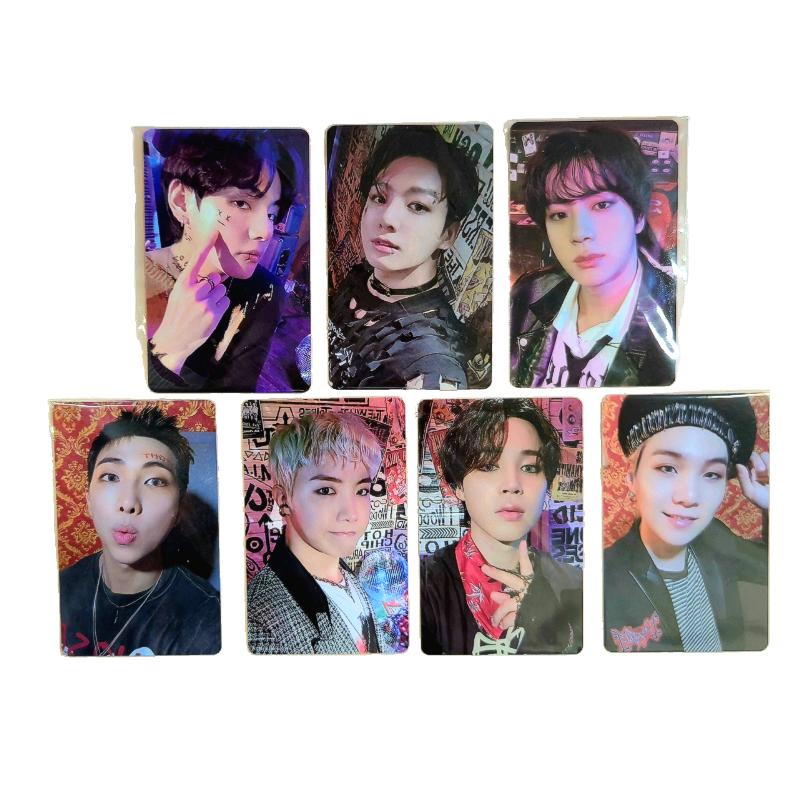 

BTS 2022 SEASON S GREETINGS Набор фотокарточек 7 шт. RM JIN SUGA J-HOPE JIMIN V JUNGKOOK Photocard 7Pcs Set разноцветный