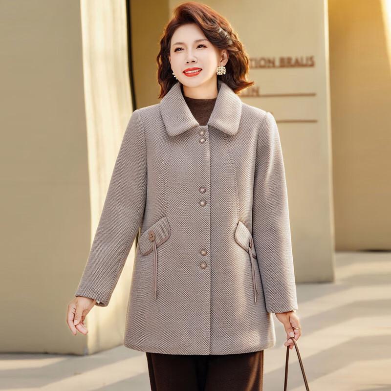 Stylish Plush Thick Wool Coat