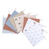 Baby Towel Set Teething Bibs for Toddler Burp Cloth Gauze-Cotton Handkerchief Back Absorb Towel Newborn Bath Towel 10PCS