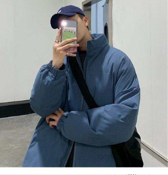 Men's 2023 Korean Style Trend Cotton-Padded Winter Jacket - Thick & Cozy Unisex Puffer