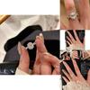 925 Silver Plated Gold Luxurious Moissanite Oval Ring For Women With Unique Design