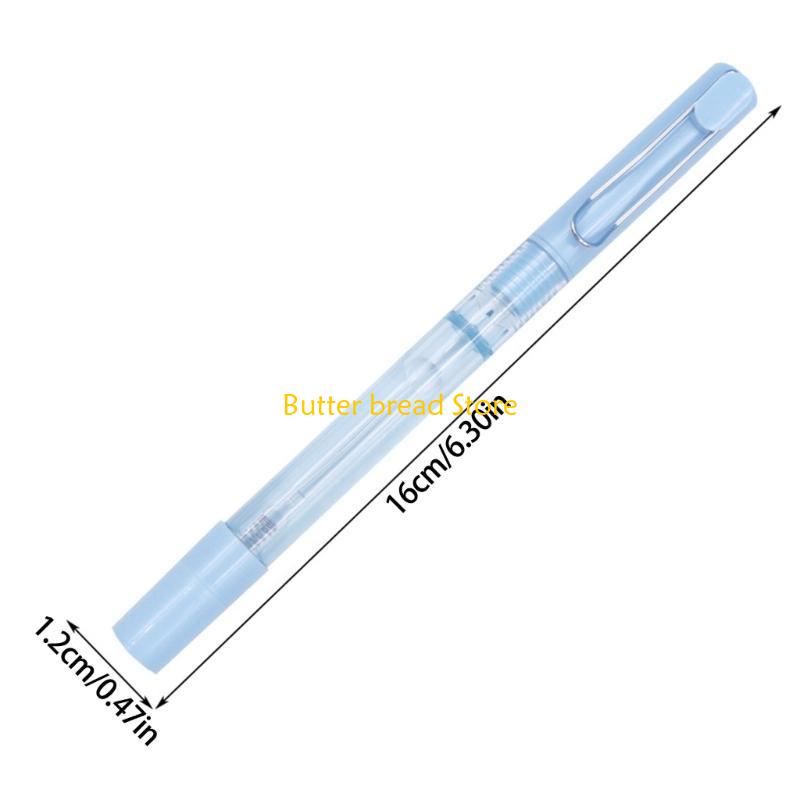 W89C 6x 0.5mm Gel Pen Neutral Pen Sprays Writing Pen Refillable Sprays Pen Gift Pen