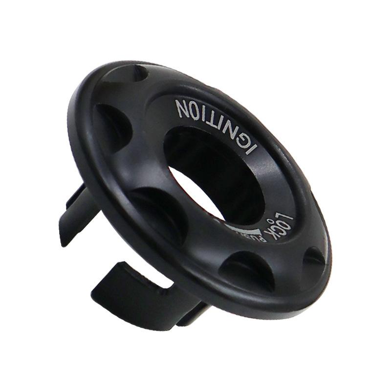 Multicolor Aluminum Alloy Electric Scooter Ignition Switch Lock Cover Durable Finish Perfect For Ebike Modification Refitting
