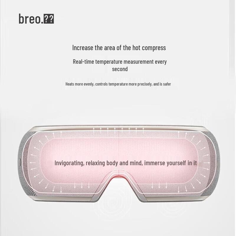 Breo ISee5C Foldable Eye Massager with Warm Compress