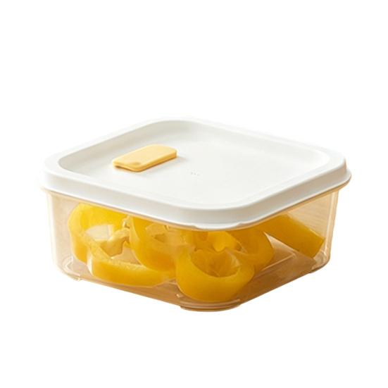 Portable Fruit Lunch Box Food Grade PP Snack Container with Sealed Lid Leak Proof Bento Storage for Kids School Office Travel Picnic