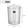 Transparent Round Waste Bin