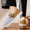 Men’s Slip on Casual Shoes Students Skateboard Shoes Over Sized