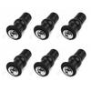 3 Pairs Of Top Fix Screw Rubber Bung Toilet Expansion Bolt Toilet Seat TOP Fixing Toilet Seat Back To Wall Bung Hinge Hole
