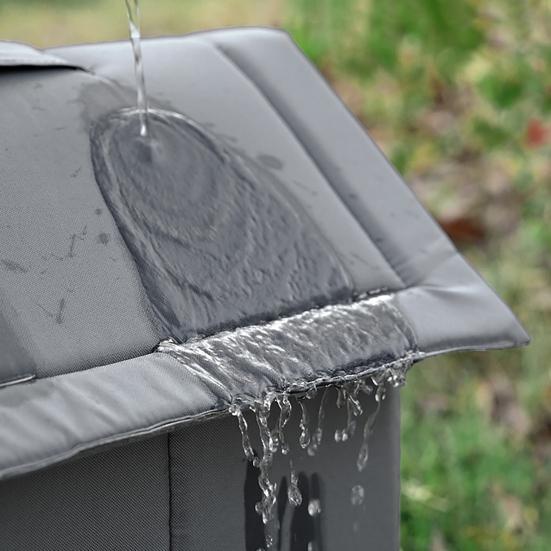 Venkovní kočičí bouda Větruodolná Vodotěsná Útulný kočičí úkryt Snadná montáž Teplý izolovaný úkryt