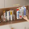 New with Multi-Compartment Ointment Organizer Box Plastic Transparent Cabinet Shelf Space Saving Tube Holder Home