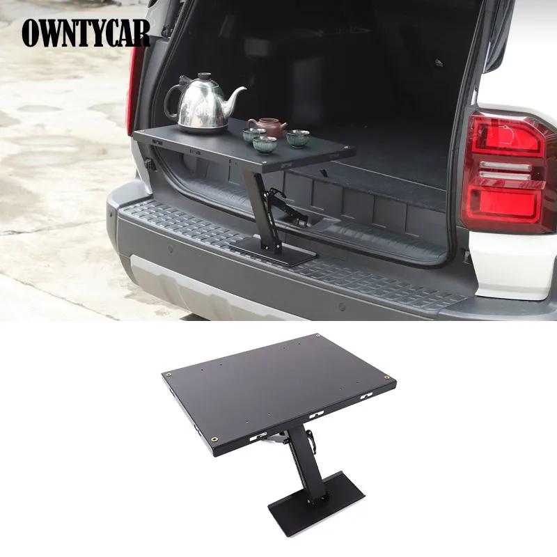 For Toyota Land Cruiser 250 Prado LC250 2026 2026 Aluminium Alloy Car Trunk Tray Table Outdoor Camping Portable Folding Tables