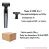 Men's Full Body Washable Electric Razor: Multi-Functional, Portable Hair Trimmer for Private Areas