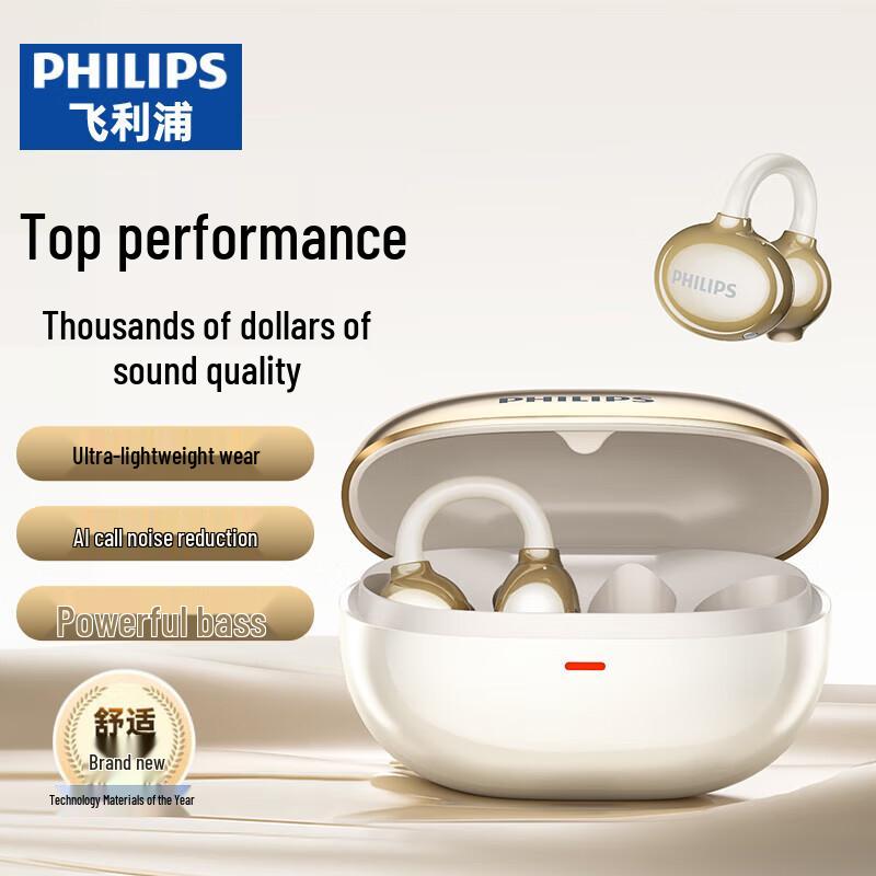 Philips TAT3469 Open-Ear Clip Sports Bluetooth Headset