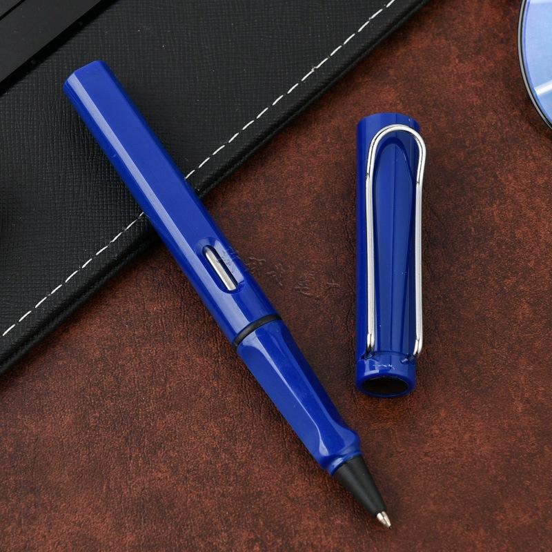 Plastic Color Zhengzi Signature Pen, Student Practice Pen, Advertising Pen, Fountain Pen, Plastic Orb Pen