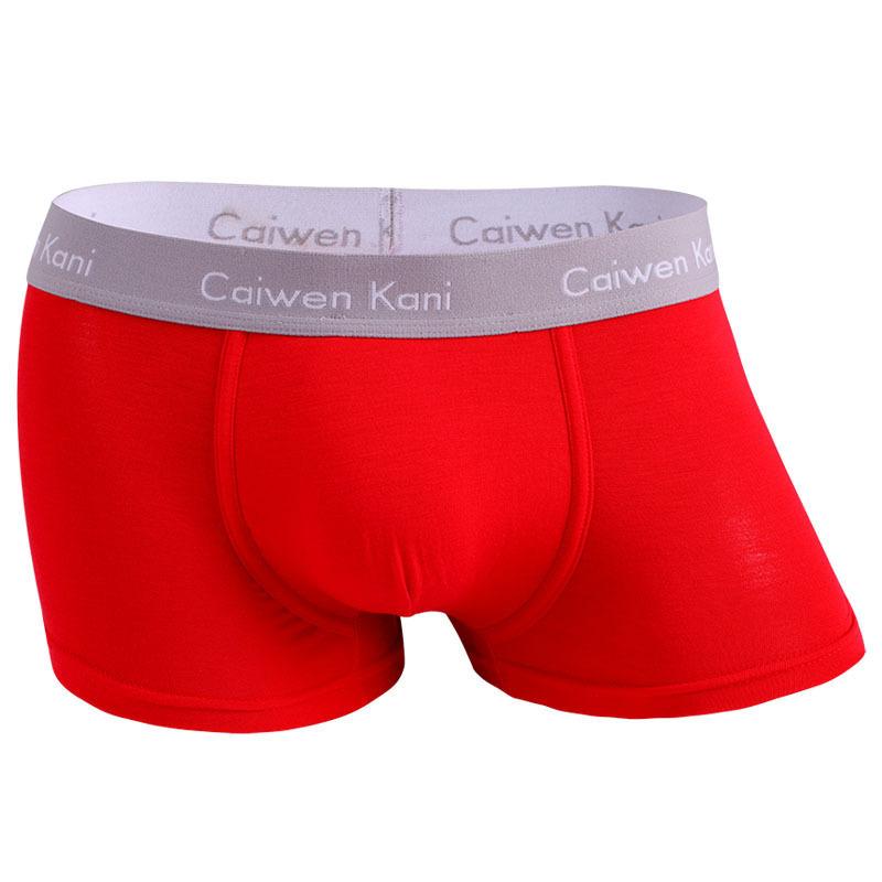 Herren-Boxershorts, atmungsaktiv, aus reiner Baumwolle und Modal, Four Corners Tide Graphene, dünne Jungen-Shorts, Geschenkbox