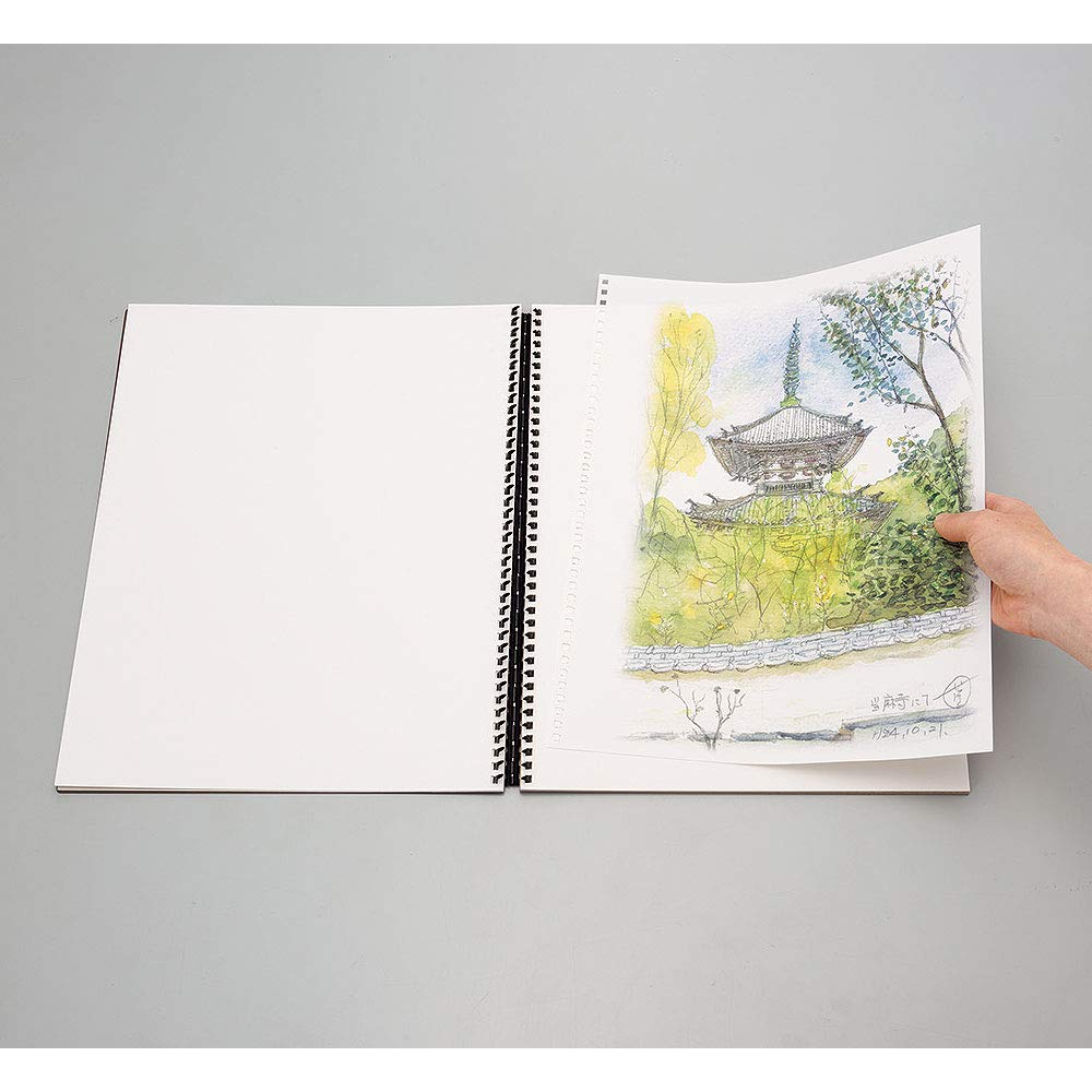 LIHIT LAB Sketchbook F4 Size D1304 1 Pack (10 Books)