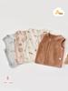Ins-Style Pure Cotton Baby Vest: Spring/Autumn Belly Protection for Newborns and Children
