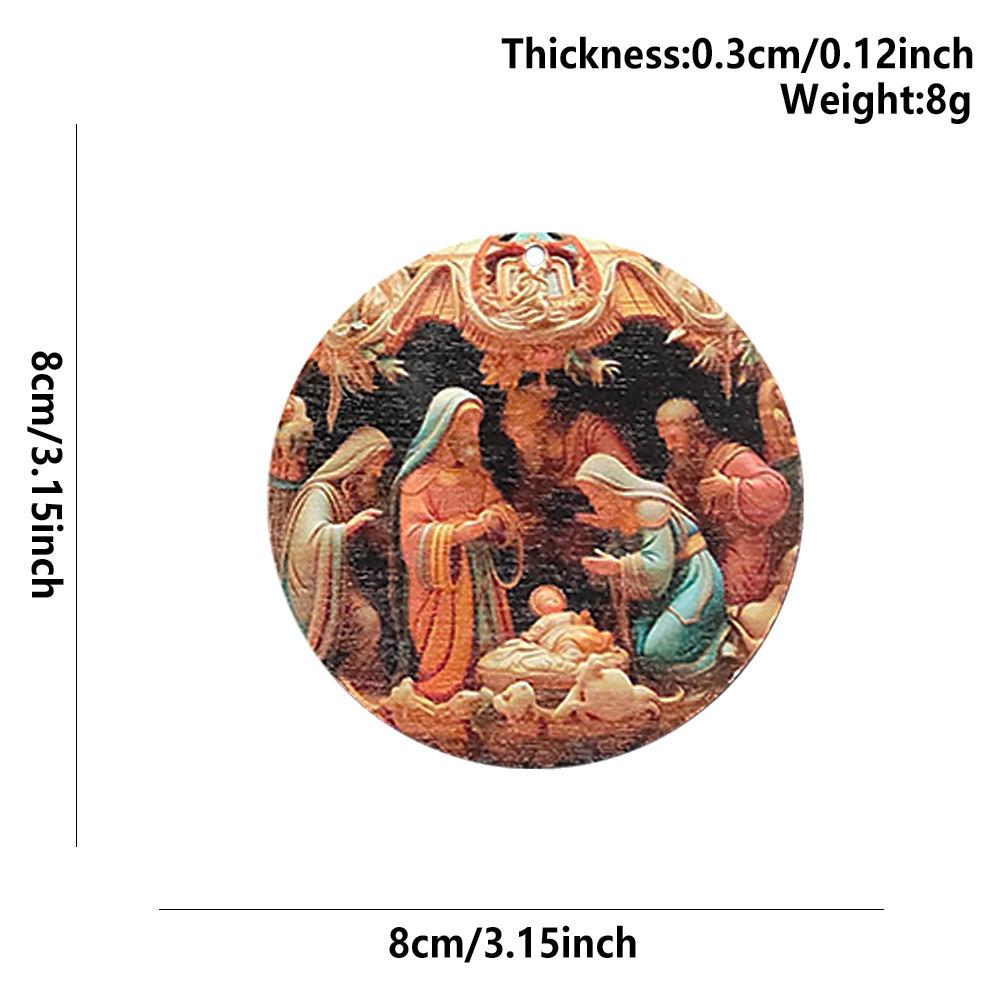 In-Stock Baptism & Easter Wall Decor Pendant for Baby Birth or Church Celebrations